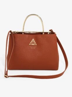 Loungefly Harry Potter Cognac Wand Handbag - BoxLunch Exclusive