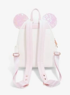 Loungefly Disney Minnie Mouse Iridescent Sequin Mini Backpack - BoxLunch Exclusive -Loungefly 12603755 av2