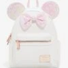 Loungefly Disney Minnie Mouse Iridescent Sequin Mini Backpack - BoxLunch Exclusive -Loungefly 12603755 hi