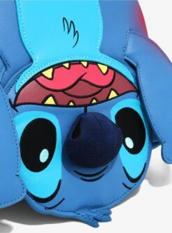 Loungefly Disney Lilo & Stitch Upside Down Figural Mini Backpack - BoxLunch Exclusive -Loungefly 14334240 av4