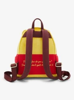 Loungefly Disney Winnie The Pooh Floral Crown Flocked Mini Backpack - BoxLunch Exclusive -Loungefly 14398087 av2