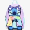 Loungefly Disney Lilo & Stitch Super Stitch With Rainbow Cape Mini Backpack - BoxLunch Exclusive -Loungefly 15055450 hi