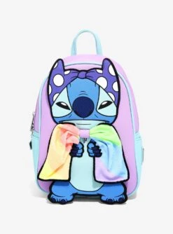 Loungefly Disney Lilo & Stitch Super Stitch With Rainbow Cape Mini Backpack - BoxLunch Exclusive