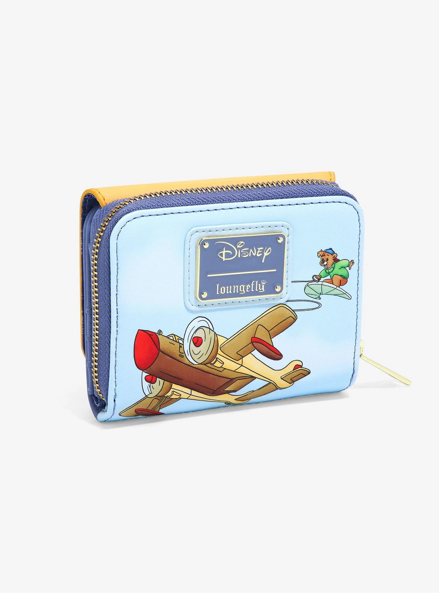 Loungefly Disney Talespin Crew Group Portrait Small Zip Wallet - BoxLunch Exclusive 4 Loungefly Disney Talespin Crew Group Portrait Small Zip Wallet - BoxLunch Exclusive - Image 2