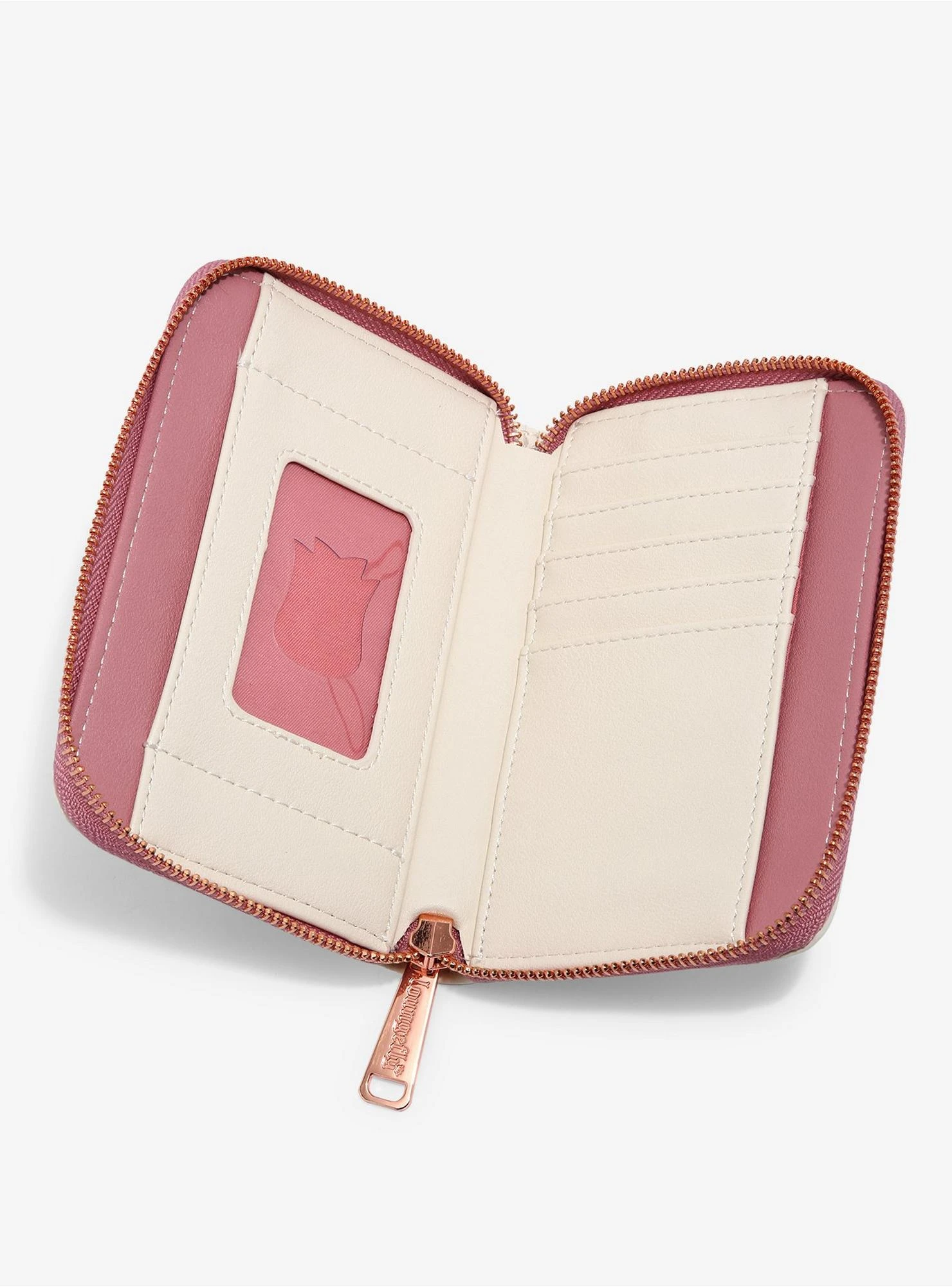 Loungefly Disney Beauty And The Beast Floral Wallet - BoxLunch Exclusive 5 Loungefly Disney Beauty And The Beast Floral Wallet - BoxLunch Exclusive - Image 3