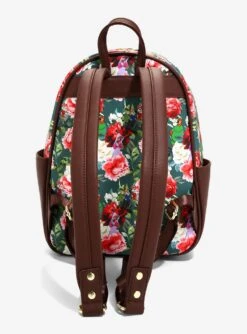Loungefly Disney Robin Hood Characters Floral Mini Backpack - BoxLunch Exclusive 8 Loungefly Disney Robin Hood Characters Floral Mini Backpack - BoxLunch Exclusive -Loungefly 15068598 av2