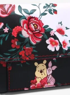 Loungefly Disney Winnie The Pooh Pooh & Piglet Floral Embroidered Wallet - BoxLunch Exclusive -Loungefly 15471845 av3