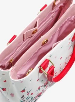 Loungefly Disney Winnie The Pooh Red & Pink Flowers Floral Handbag - BoxLunch Exclusive -Loungefly 15471849 av4