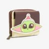 Loungefly Star Wars The Mandalorian The Child Holiday Small Zip Wallet - BoxLunch Exclusive 1 Loungefly Star Wars The Mandalorian The Child Holiday Small Zip Wallet - BoxLunch Exclusive -Loungefly 15472041 hi
