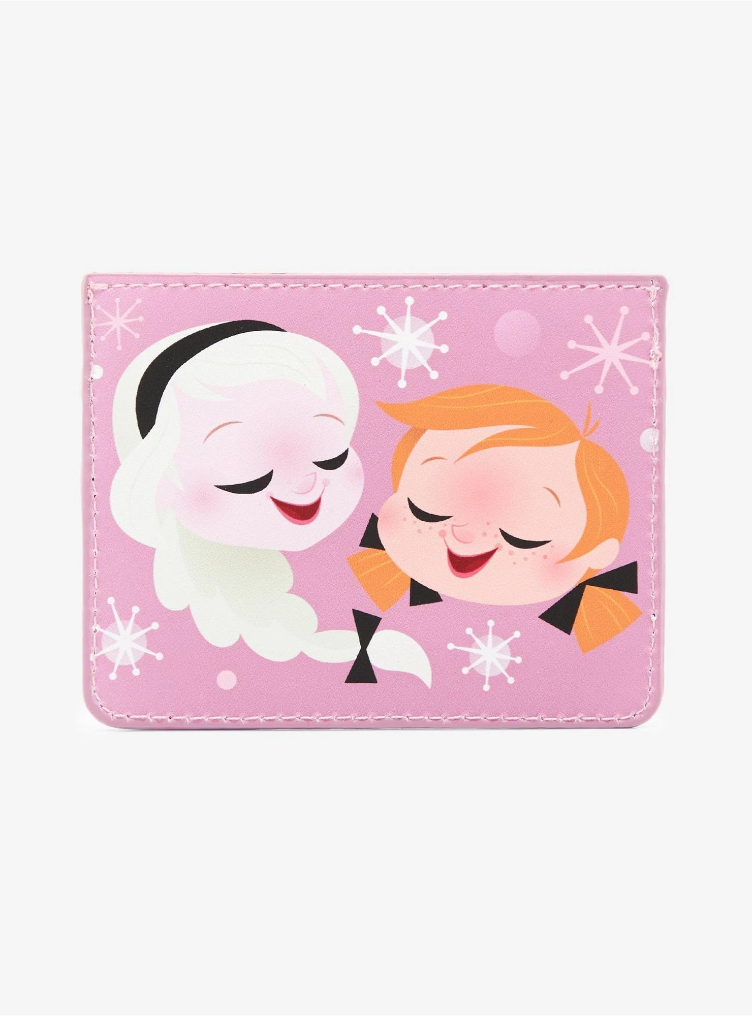 Loungefly Disney Frozen Elsa & Anna Winter Smiles Cardholder - BoxLunch Exclusive 3 Loungefly Disney Frozen Elsa & Anna Winter Smiles Cardholder - BoxLunch Exclusive