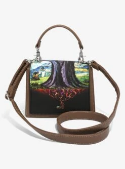 Loungefly Disney Pixar WALL-E & EVE Tree Handbag - BoxLunch Exclusive