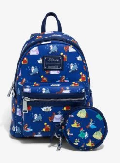 Loungefly Disney Princess Dogs Allover Print Mini Backpack & Coin Purse Set - BoxLunch Exclusive -Loungefly 15939138 av1