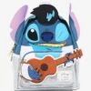 Loungefly Disney Lilo & Stitch Elvis Stitch Figural Mini Backpack - BoxLunch Exclusive -Loungefly 15939223 hi