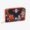 Loungefly Disney Pixar Coco Land Of The Dead Family Small Zip Wallet - BoxLunch Exclusive -Loungefly 15939269 hi