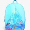 Loungefly Disney The Little Mermaid Castle Mini Backpack - BoxLunch Exclusive -Loungefly 16051436 hi