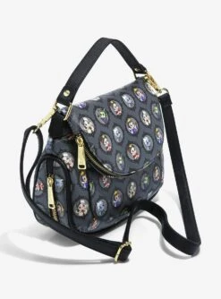 Loungefly Disney Villains Chibi Portraits Crossbody Bag & Coin Purse Set - BoxLunch Exclusive -Loungefly 16051783 av2