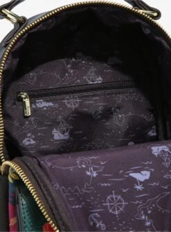 Loungefly Disney Peter Pan & Lost Boys Chibi Jungle Mini Backpack - BoxLunch Exclusive -Loungefly 16190229 av4