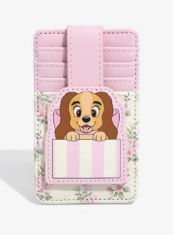 Loungefly Disney Lady And The Tramp Hat Box Cardholder - BoxLunch Exclusive
