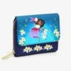 Loungefly Disney The Hunchback Of Notre Dame Esmeralda & Djali Floral Zip Wallet -Loungefly 16334652 hi
