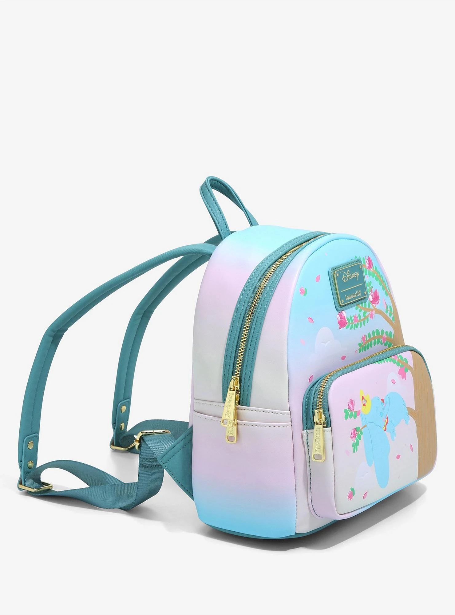 Loungefly Disney Dumbo Tree Nap Mini Backpack - BoxLunch Exclusive 4 Loungefly Disney Dumbo Tree Nap Mini Backpack - BoxLunch Exclusive - Image 2
