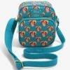 Loungefly Disney A Goofy Movie Heart Kiss Allover Print Crossbody Bag - BoxLunch Exclusive -Loungefly 16533062 hi