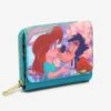 Loungefly Disney A Goofy Movie Roxanne & Max Kiss Small Zip Wallet - BoxLunch Exclusive -Loungefly 16533066 hi
