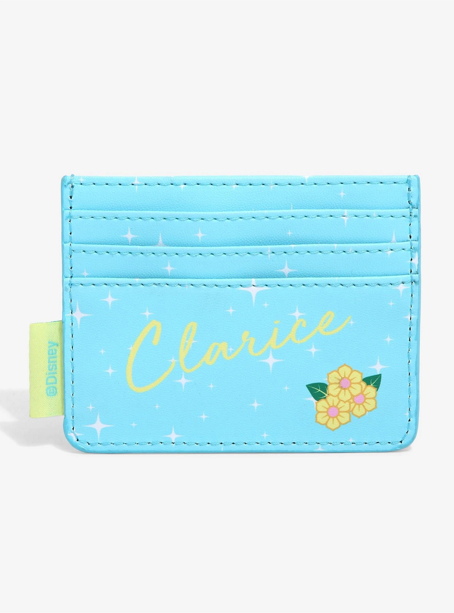 Loungefly Disney Chip ‘n’ Dale Clarice Sparkle Cardholder - BoxLunch Exclusive 4 Loungefly Disney Chip ‘n’ Dale Clarice Sparkle Cardholder - BoxLunch Exclusive - Image 2