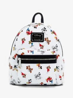 Loungefly Disney Mickey Mouse Outfits Allover Print Mini Backpack - BoxLunch Exclusive