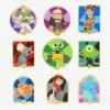 Loungefly Disney Pixar Characters Stained Glass Portraits Blind Box Enamel Pin - BoxLunch Exclusive -Loungefly 17356624 hi