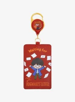 Loungefly Harry Potter Waiting For My Hogwarts Letter Retractable Lanyard - BoxLunch Exclusive
