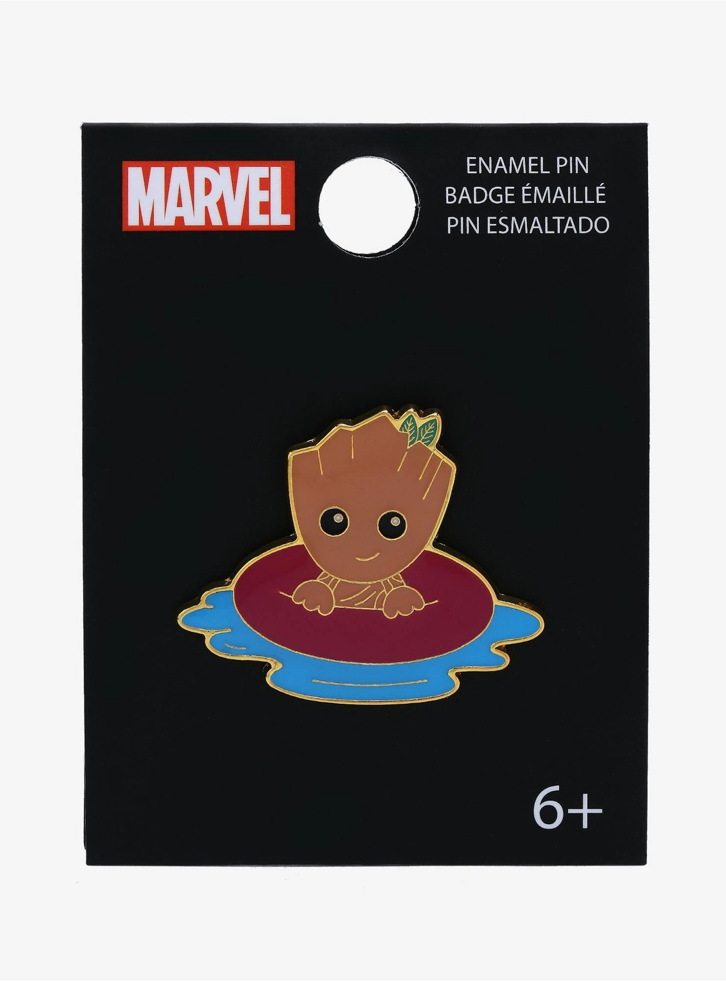 Loungefly Marvel Guardians Of The Galaxy Baby Groot Tube Float Enamel Pin - BoxLunch Exclusive 4 Loungefly Marvel Guardians Of The Galaxy Baby Groot Tube Float Enamel Pin - BoxLunch Exclusive - Image 2