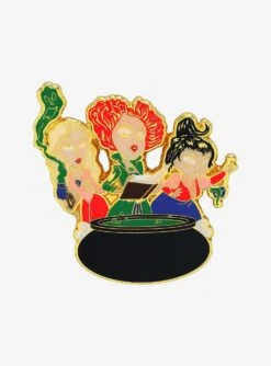 Loungefly Disney Hocus Pocus Chibi Sanderson Sisters Enamel Pin - BoxLunch Exclusive