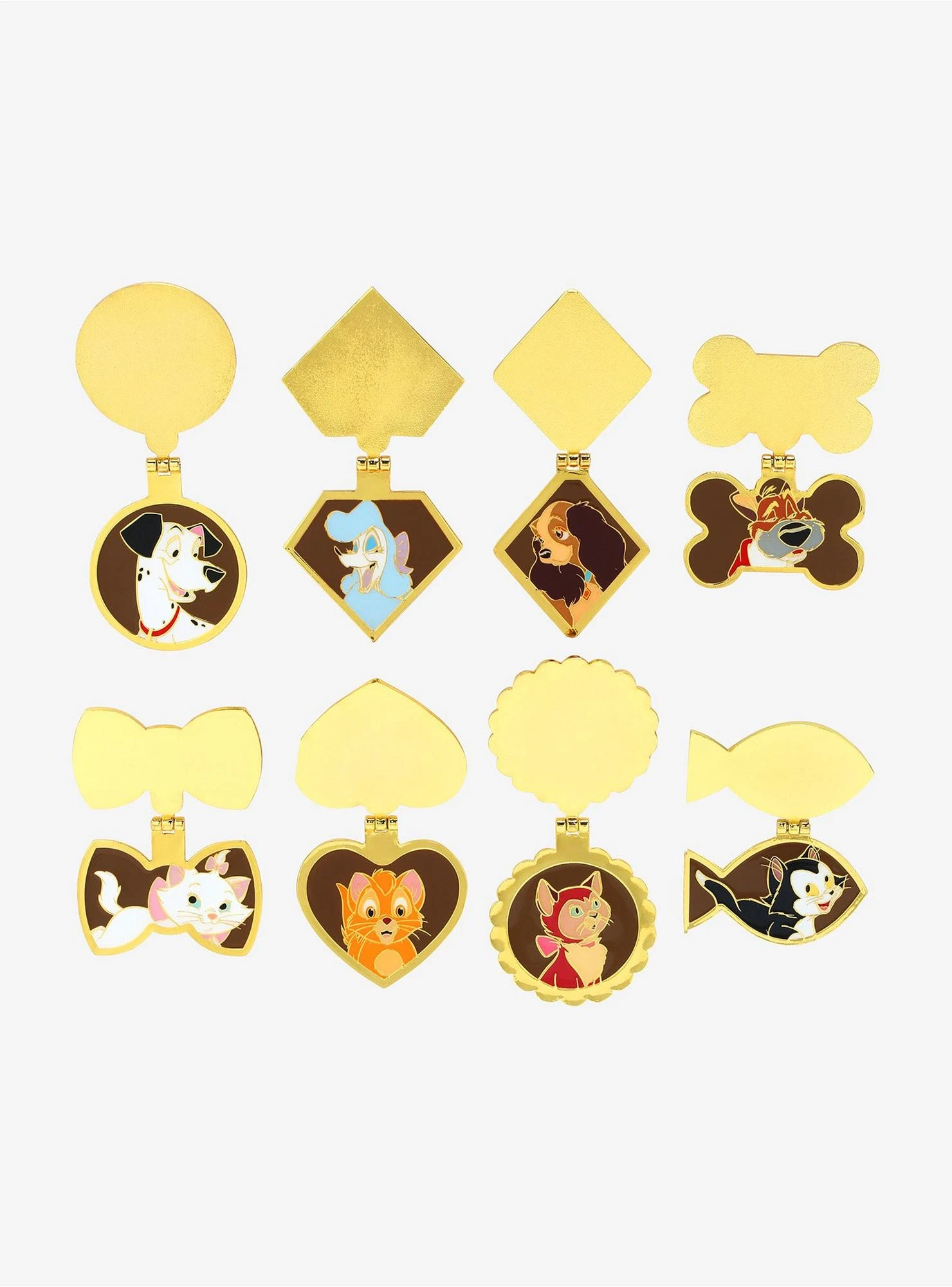 Loungefly Disney Pets Name Tag Hinged Blind Box Enamel Pin - BoxLunch Exclusive 3 Loungefly Disney Pets Name Tag Hinged Blind Box Enamel Pin - BoxLunch Exclusive - Image 2
