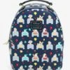 Loungefly Disney Snow White And The Seven Dwarves Beds Allover Print Mini Backpack - BoxLunch Exclusive -Loungefly 19322899 hi