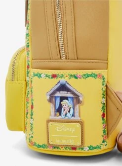 Loungefly Disney Princesses Floral Balconies Mini Backpack - BoxLunch Exclusive -Loungefly 19323710 av3