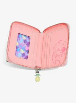 Loungefly Disney Lilo & Stitch Tie-Dye Small Zip Wallet - BoxLunch Exclusive -Loungefly 19425651 av3