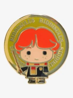 Loungefly Harry Potter Chibi Ron Circle Frame Enamel Pin - BoxLunch Exclusive