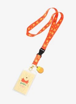 Loungefly Disney Winnie The Pooh Rumbly In My Tumbly Lanyard - BoxLunch Exclusive