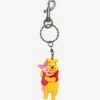 Loungefly Disney Winnie The Pooh Piglet & Pooh Hugging Keychain - BoxLunch Exclusive -Loungefly 19676970 hi