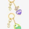 Loungefly Disney Pixar Monsters, Inc. Mike & Celia Pet Names Keychain Set - BoxLunch Exclusive -Loungefly 19676972 hi