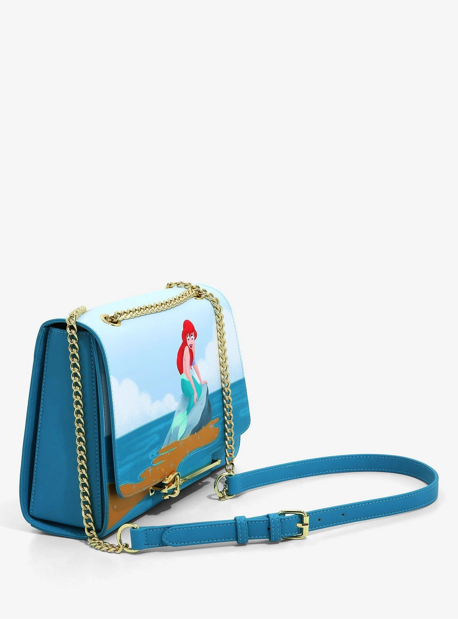 Loungefly Disney The Little Mermaid Ariel & King Triton Handbag 4 Loungefly Disney The Little Mermaid Ariel & King Triton Handbag - Image 2