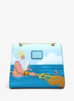Loungefly Disney The Little Mermaid Ariel & King Triton Handbag 8 Loungefly Disney The Little Mermaid Ariel & King Triton Handbag -Loungefly 19840447 av2