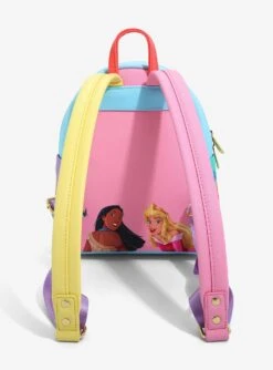 Loungefly Disney Princess Panel Portraits Mini Backpack -Loungefly 19840457 av3