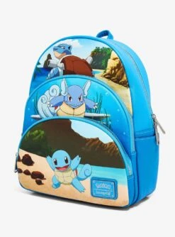 Loungefly Pokémon Squirtle Evolutions Mini Backpack -Loungefly 19840489 av2