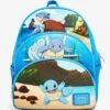 Loungefly Pokémon Squirtle Evolutions Mini Backpack -Loungefly 19840489 hi