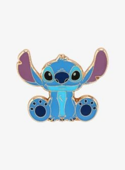 Loungefly Disney Lilo & Stitch Baby Stitch Sitting Enamel Pin - BoxLunch Exclusive