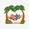 Loungefly Lilo & Stitch: The Series Stitch & Angel Limited Edition Swinging Enamel Pin - BoxLunch Exclusive
