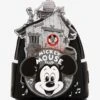 Loungefly Disney Mickey Mouse Club Black & White Mini Backpack -Loungefly 19944026 hi