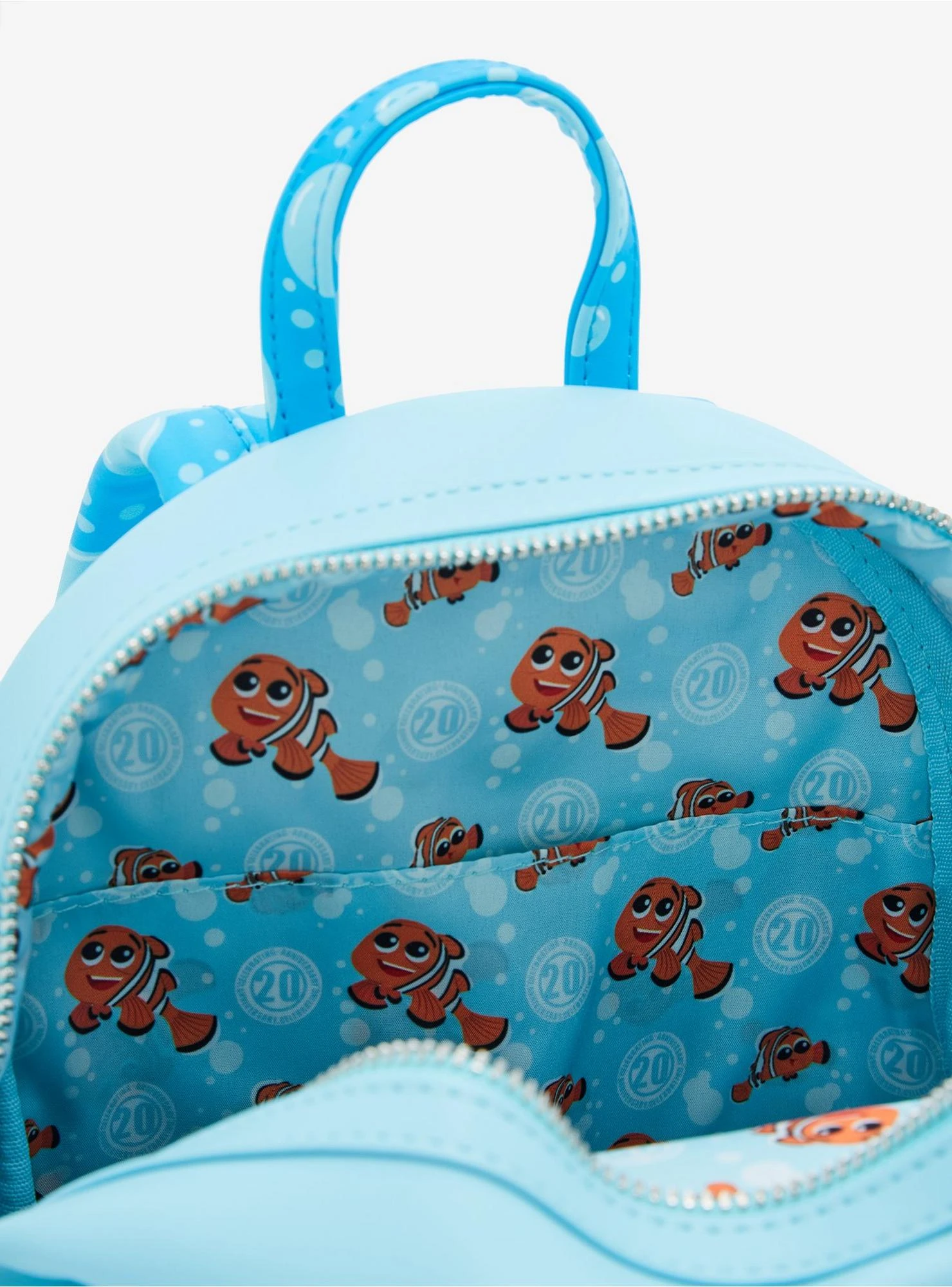 Loungefly Disney Pixar Finding Nemo Bubbles Mini Backpack 6 Loungefly Disney Pixar Finding Nemo Bubbles Mini Backpack - Image 4
