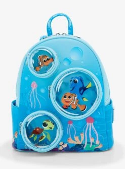 Loungefly Disney Pixar Finding Nemo Bubbles Mini Backpack